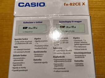 Kalkulačka Casio fx-82 CE X, 379 funkcí - 8