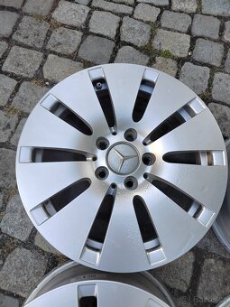 Prodám zánovní alu 16 mercedes Benz třídy C 5x112 ET 38 - 8