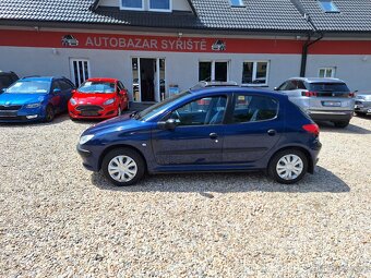 Peugeot 206 1.2i 44KW Tažné, Nové v ČR, 5Dveří - 8