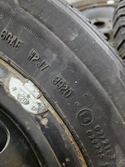 Plechová zimní kola 195/65 R15 5x112 VW, Škoda, Audi, Seat - 8