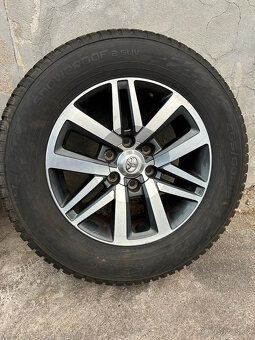 Toyota Hilux kompletni kola zimní pneu 265/60R18 - 8