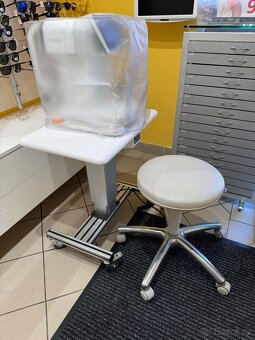 Zdravotní profesionální otočné židle, kožené. TOP STAV - 8