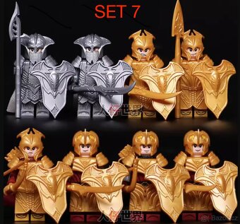 Figúrky pán prsteňov 1 (8ks) typ lego, nové - 8