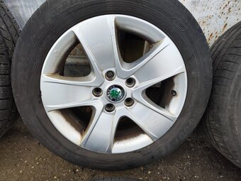 16"letní alu sada Crateris 5x112 origo Škoda Octavia 2 Golf - 8