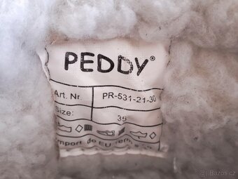 Zánovní nepromokavé dívčí zimní boty vel. 35 - 8