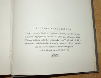 RARITA: Pohádky s Andersenem - vzácný tisk, jeden z 660ks - 8