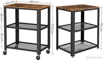 NOVÝ MOBILNÍ KUCHYŇSKÝ REGÁL - 8