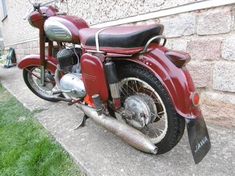 jawa 350 kývačka motocykl - 8
