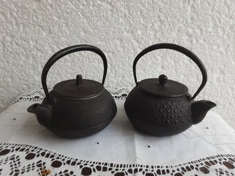 Staré Japonské litinové konývky - 8