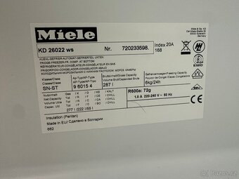Lednice s mrazákem Miele (257) - 8