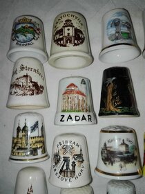 Kolekce porcelánových náprstků s obrázky 99 ks - 8