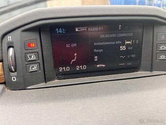 Citroen C6 2.7HDI , Pojízdné , bez STK ,kožené sedacky , - 8