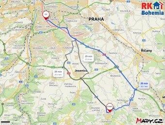 Exkluzivně, prodej stavebního pozemku 900m2 s chatou, Kameni - 8