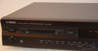 Minidisc deck Yamaha MDS 595,Top stav, Dálkové ovl.,MD disky - 8
