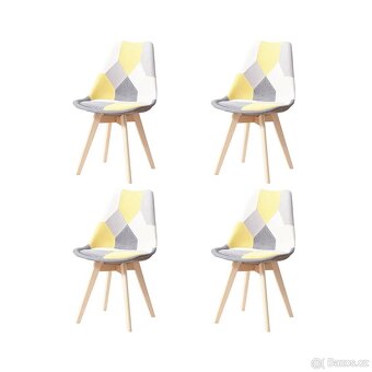 4x jídelní židle - NOVÉ - 8