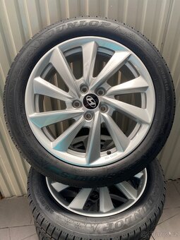 Nové alu kola Hyundai z pneu Dunlop 5SUV, 215/55R18 - 8