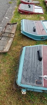 Dveře Škoda 1000mb, zadní čelo a mřížky - 8