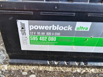 Autobaterie 12V 95Ah 800A EN - 8