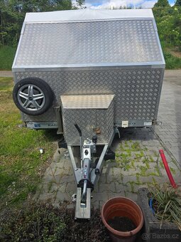 Přepravní přívěs, sklopný vozík na auto,motocykl,čtyřkolku - 8