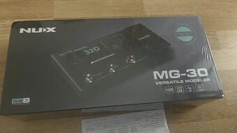 Prodám kytarový multiefekt NUX MG-30 - 8