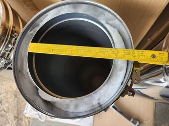 Komín nerezový izolovaný průměr 150mm NOVÝ, 4M - 8