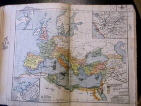Historický školní atlas F.W. Putzgerův 1908 - 4. vydání - 8