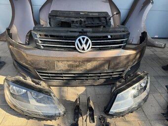 VW Sharan 7N kapota nárazník světlo blatník chladičová stěna - 8