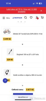 Dětské kolo Rockrider ,,20” - 8