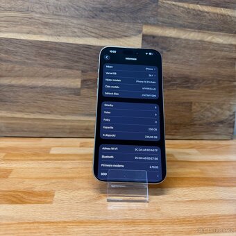 IPhone 16 Pro Max 256GB, přírodní, 98% bat.,eSIM (záruka) - 8