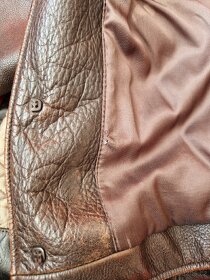 Kožená bunda vel. M - 8