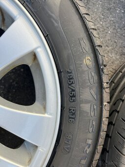 Alu kola BMW 16" 5x120 pneu 205/55 R16 - 8
