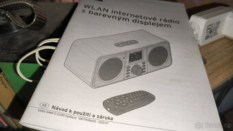 Rádio s Wifi a Bluetooth - světlé, béžovo-stříbrné - 8