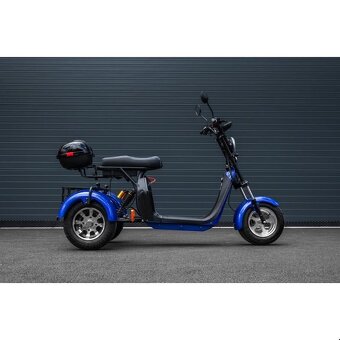 Elektrická tříkolka Leramotors C5, modrá - 8