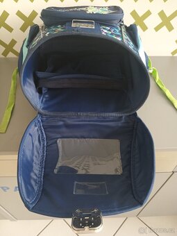 Dívčí školní batoh/aktovka Frozen Elsa a Anna + text.baťůžek - 8