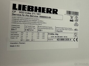 Lednice s mrazákem Liebherr (283) - 8