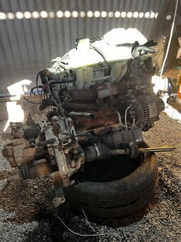Komplet motor Fiat punto cabrio 1.6, převodovka spojka - 8