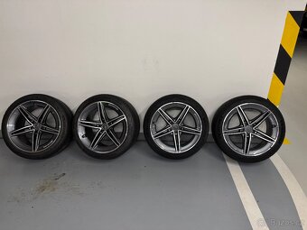 Mercedes Benz GT AMG original alu kola 20" + zimní obutí - 8