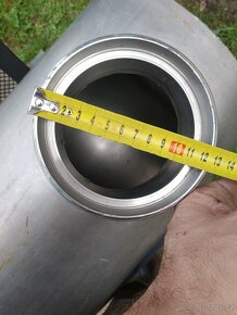 Filtrační nádoba průměr 253mm, výška 745mm. Váha 11,9kg - 8