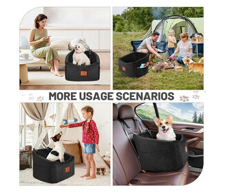 HEGGOOE Psí autosedačka pro malé/střední psy - 8