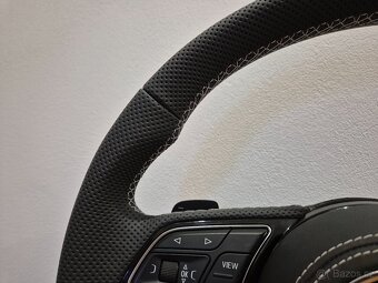 AUDI ŠPORTOVÝ VOLANT CELO-PERFOROVANÝ - 8