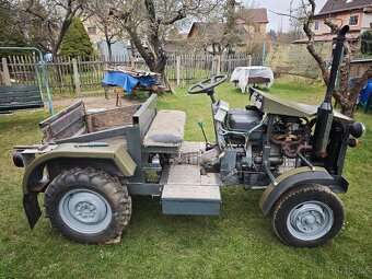 Prodám malotraktor domácí výroby. - 8