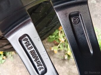 alu kola 5x100 r16 VW , Škoda a letní pne 215/45/16 - 8