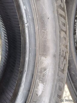 215/65/17 zimni pneu BRIDGESTONE 215/65 R17 - 8