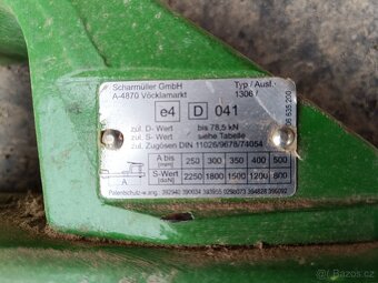Agrohák John Deere 6230 - 8