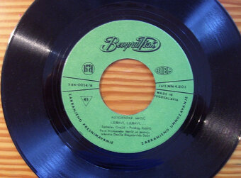 SP desky jugoslávských zpěváků 1971-set 10 ks - 8