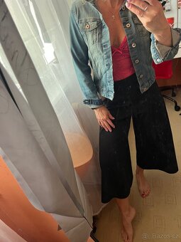 ZARA DŽÍNOVÁ BUNDA VEL.M - 8