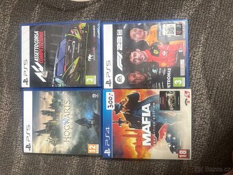 Prodej PS5 Slim 1TB + 2x ovladač + 4 hry - 8