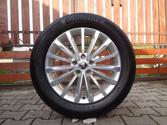 ZÁNOVNÍ LETNÍ ORIGINÁL ŠKODA 18" 5x112 pneu 235/55R18 - 8