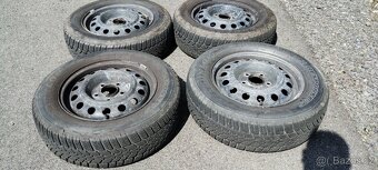 Zimní plechová kola s pneu 195/65 R15 - 8