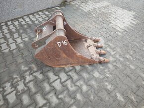Lžíce podkopová zubatá pevná 60 cm, D16 - 8